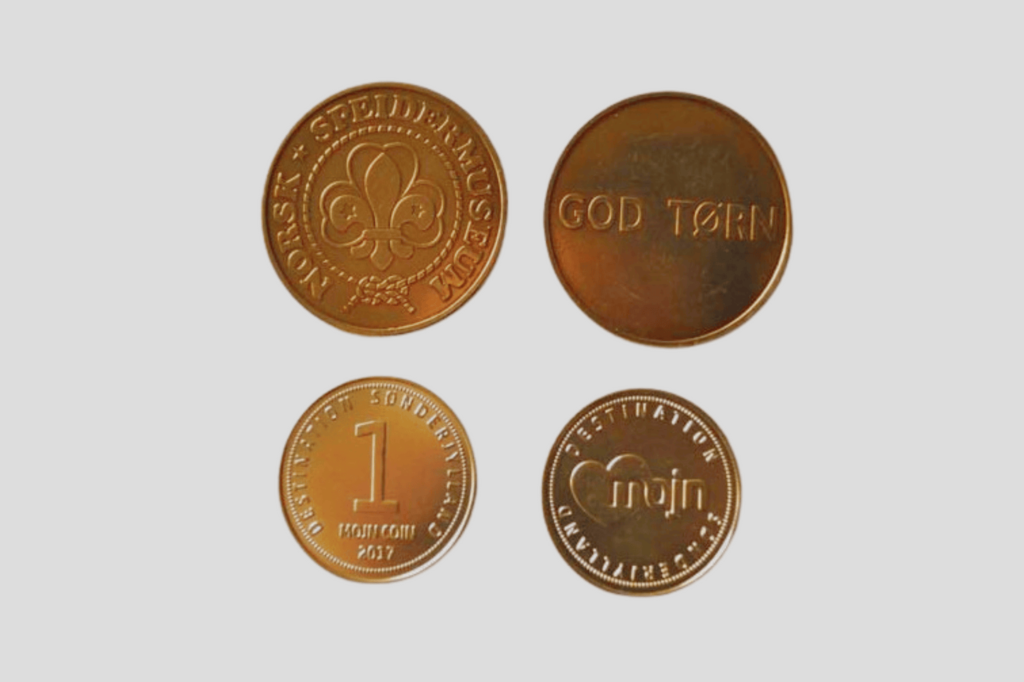 Embossed Brass Tokens Tokens JM Band®
