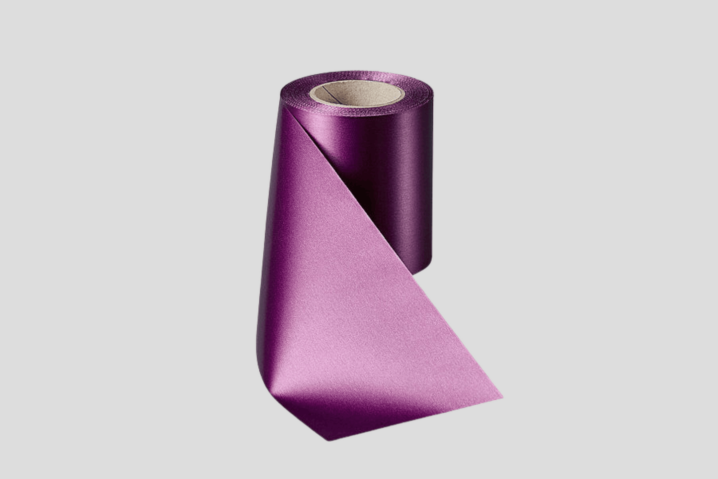 ECO Satin Ribbon Rolls 100 mm Ribbon JM Band® Purple