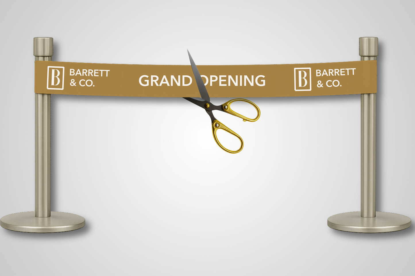 Inauguratielint met print