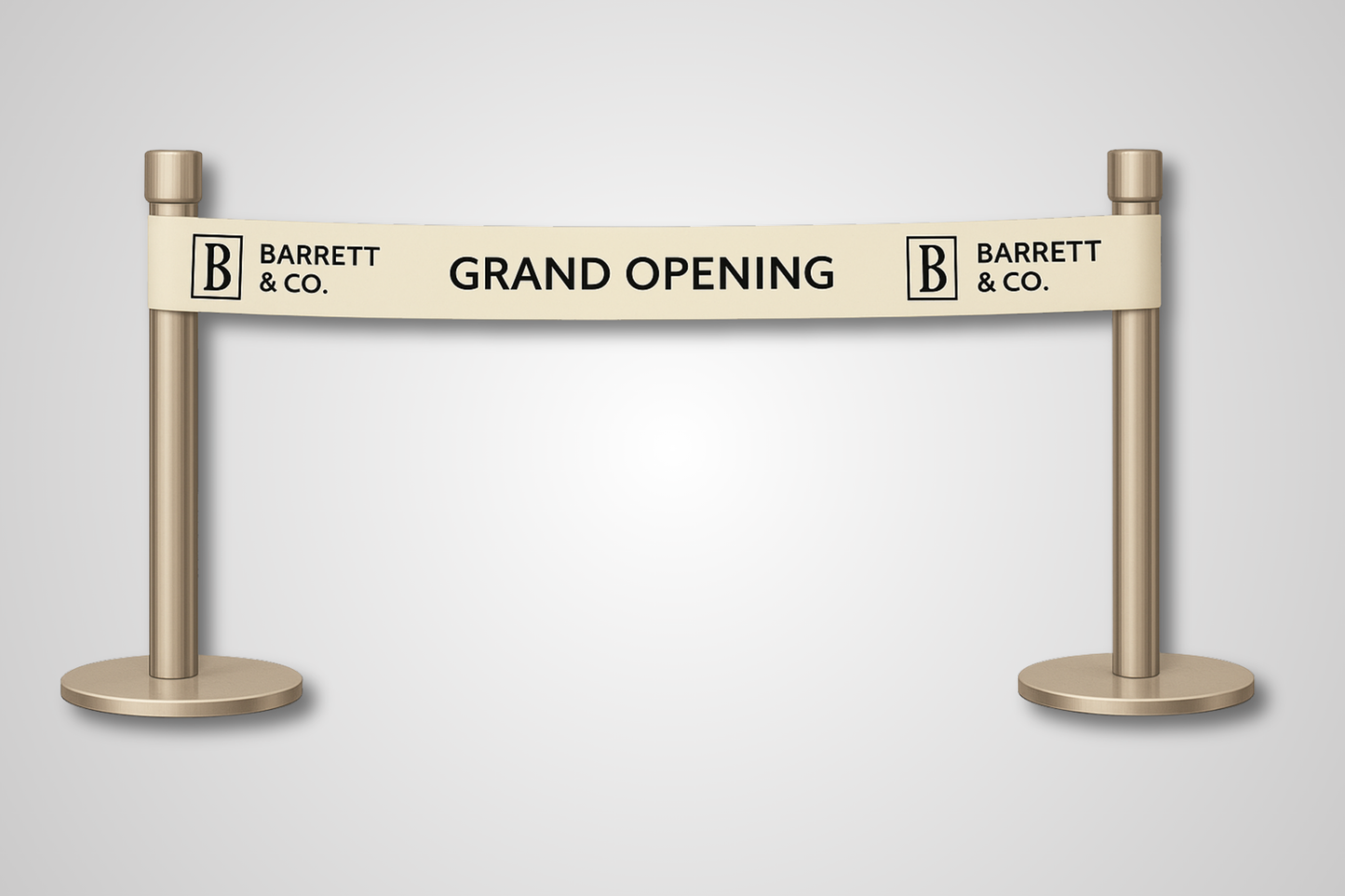 Inauguratielint met print