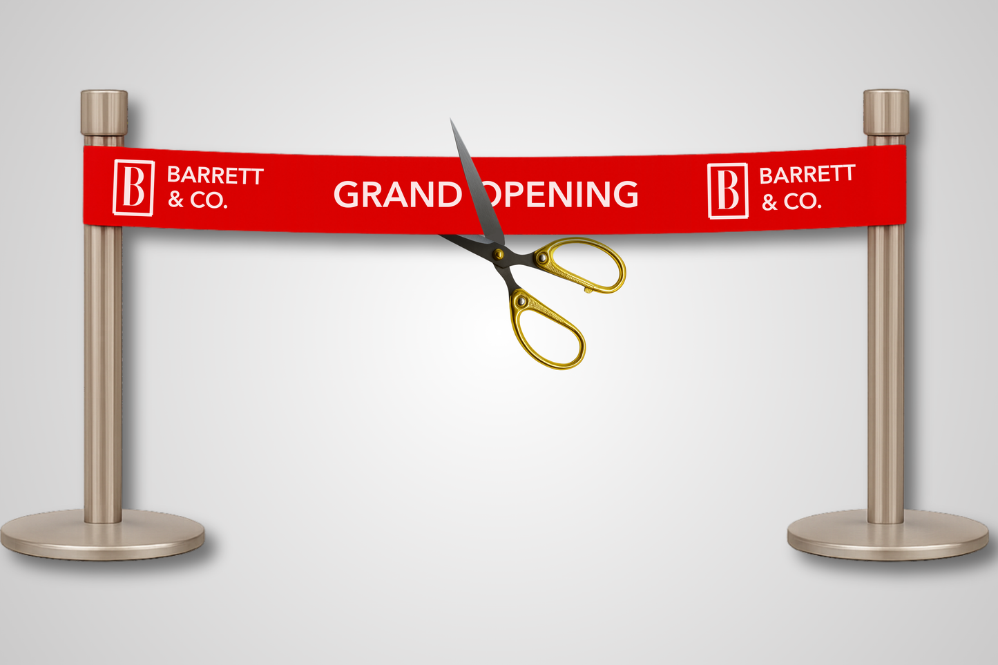 Inauguratielint met print