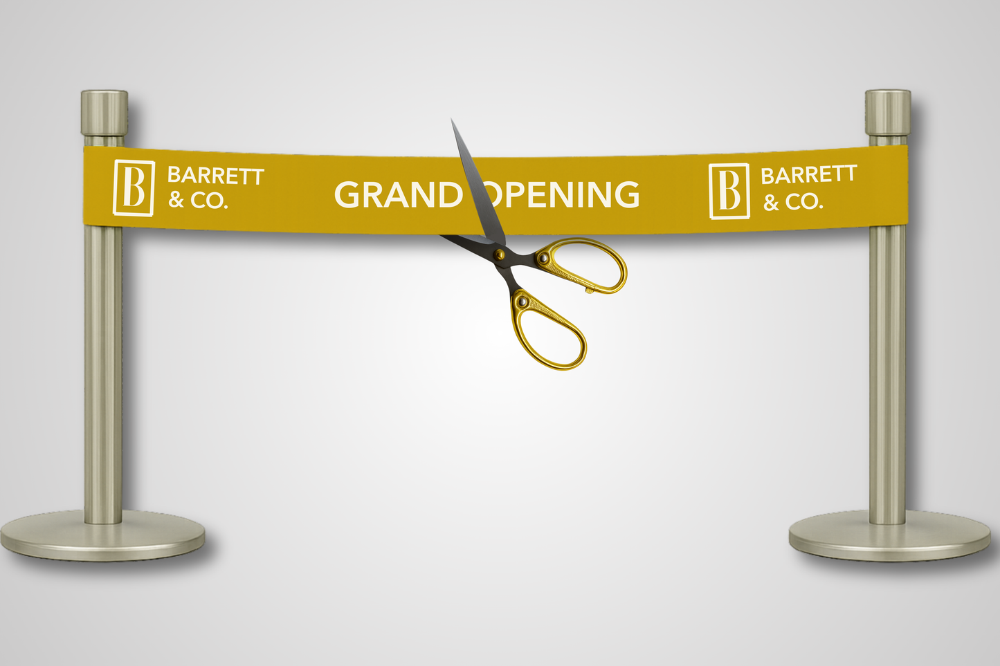 Inauguratielint met print