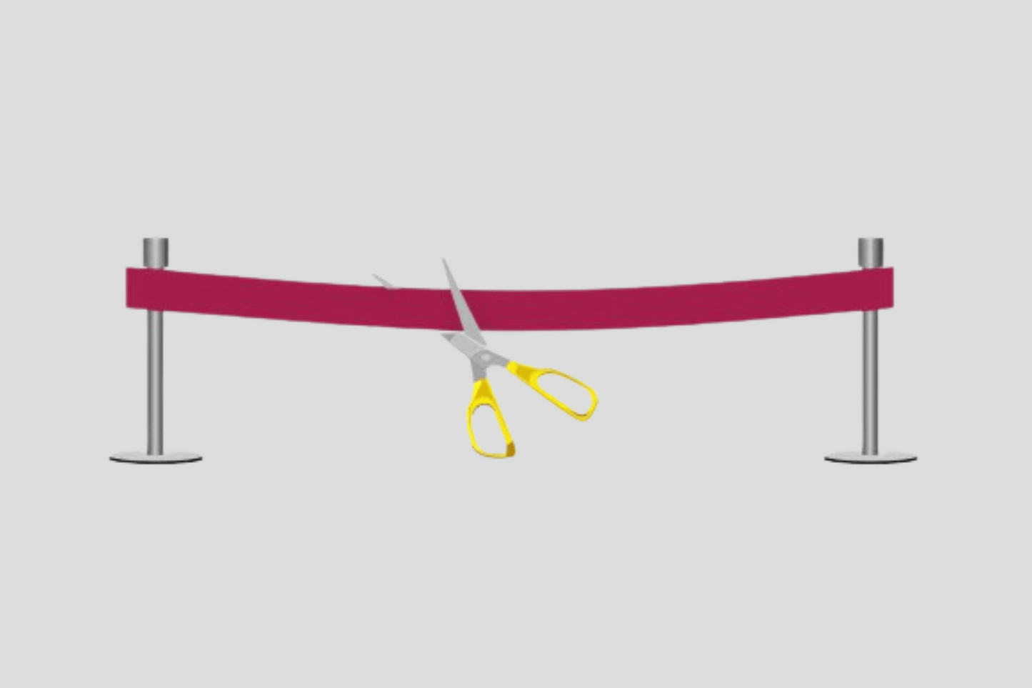 Inauguration Ribbon ECO Satin without Print JM Band®