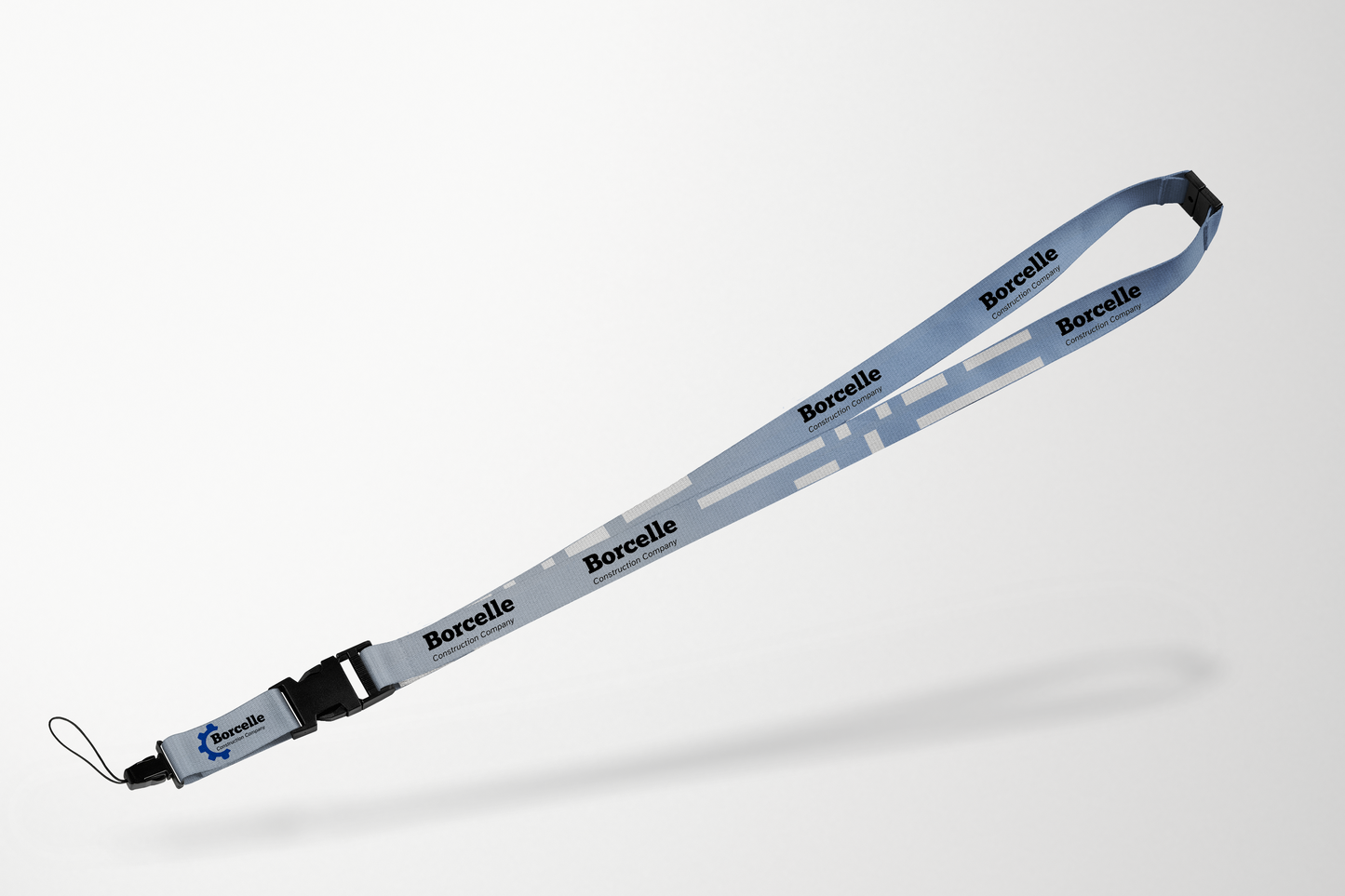 A photo of ID Lanyard with custom lock from JM Band®. Purchase Lanyards with Breakaway here.