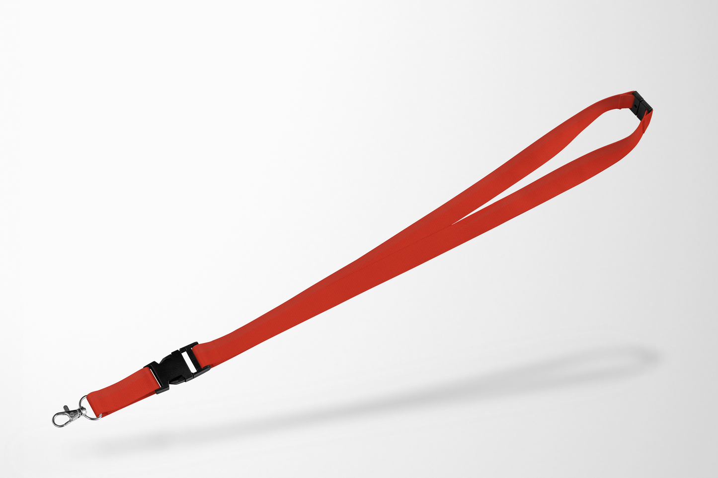 A photo of Colourful Lanyards in stock from JM Band®. Purchase Lanyards in red here.