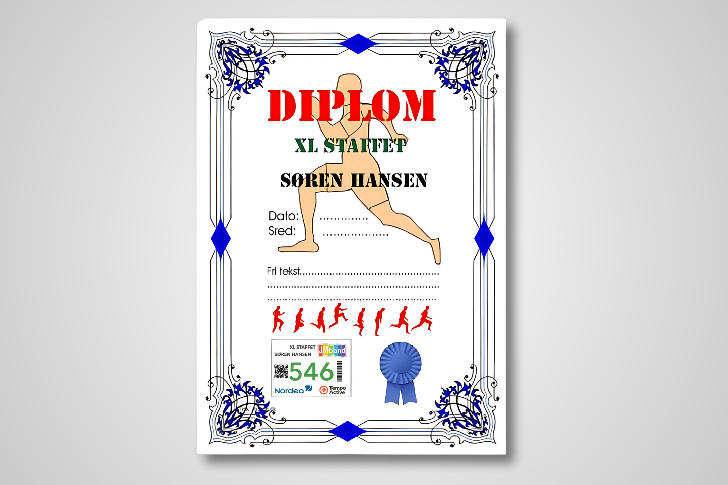 Diplôme de participation