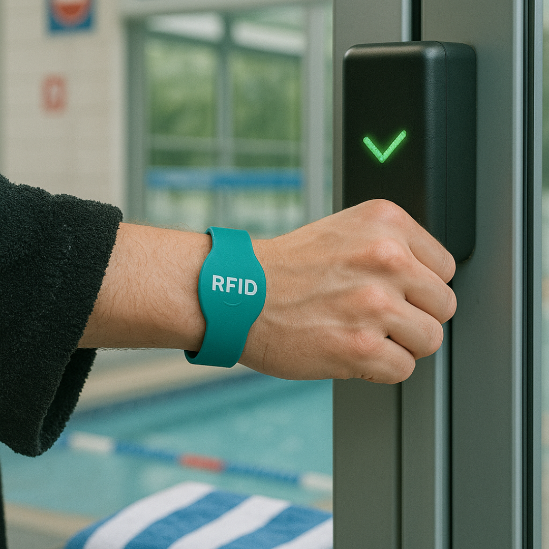 Bracelets en silicone RFID avec Fudan FM 1108