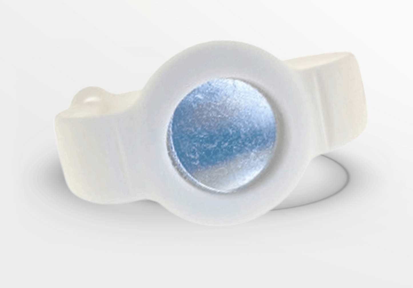Silicone Wristbands for Airtag Silicone wristbands JM Band® White