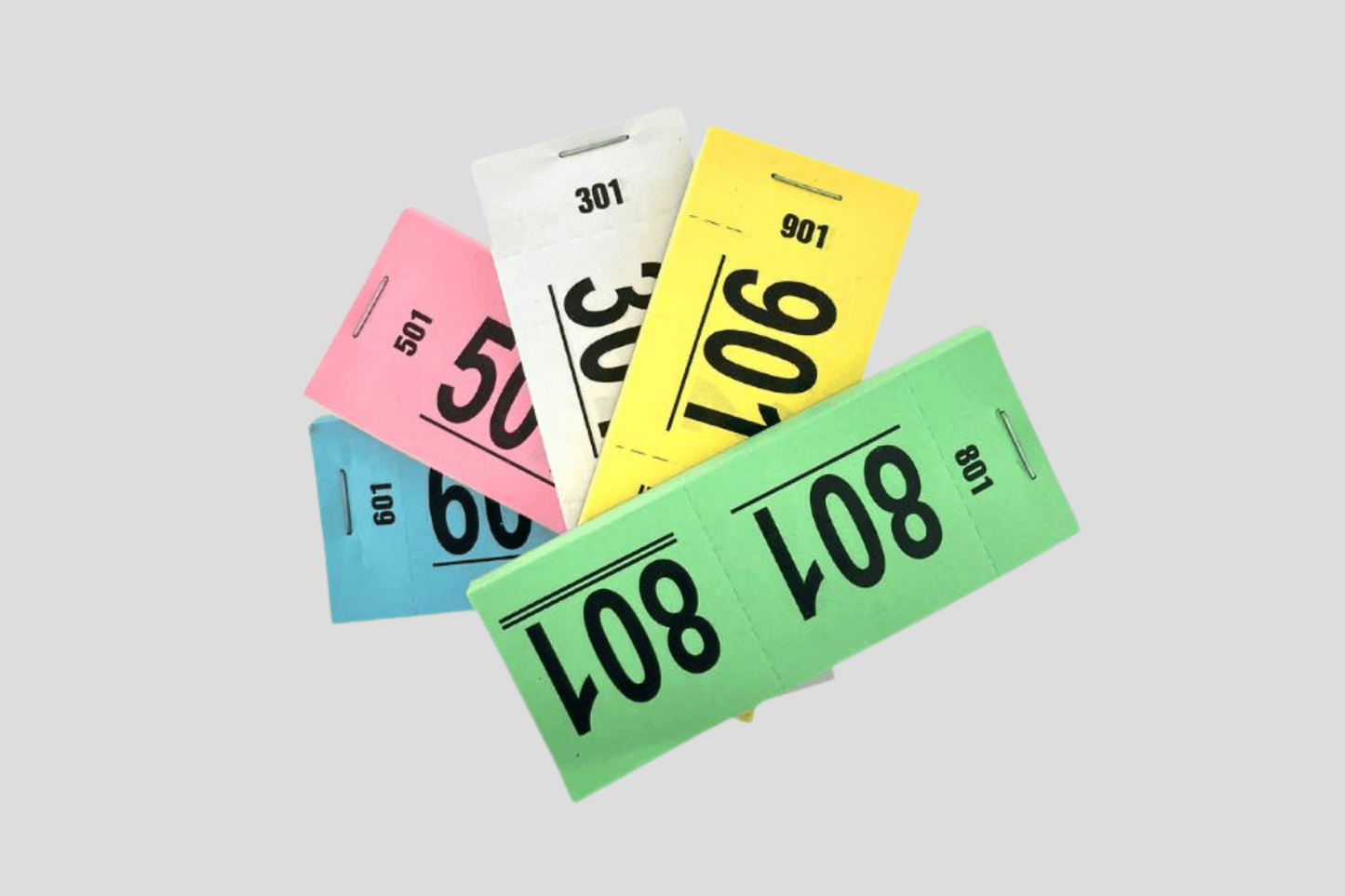 Cloakroom Ticket Booklets Tickets JM Band®