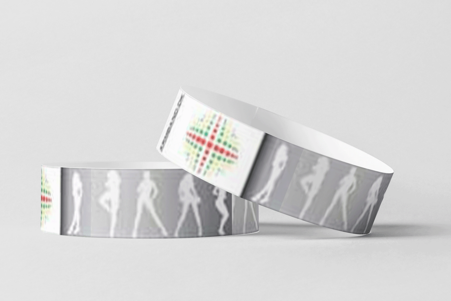 Paper Wristbands - Pre-Printed Paper wristbands JM Band EU 10 Disco