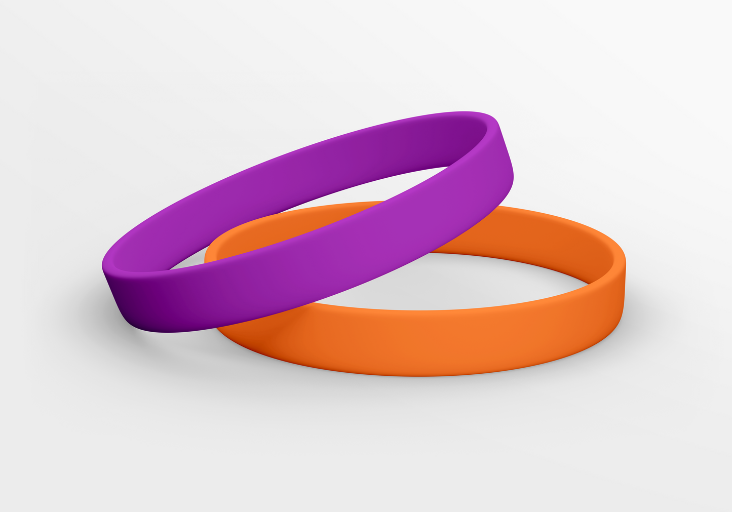 Effen siliconen polsbandjes Siliconen polsbandjes JM Band®