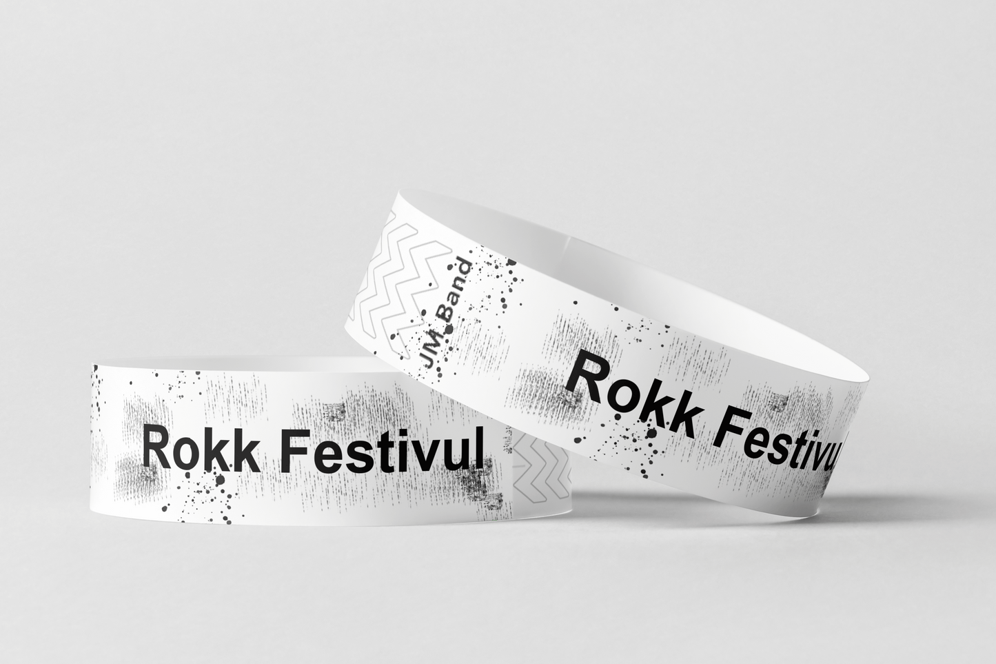 Paper Wristbands - Error Print Paper wristbands JM Band®