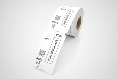 Billets de vestiaire en 3 parties avec impression - Renseignez-vous