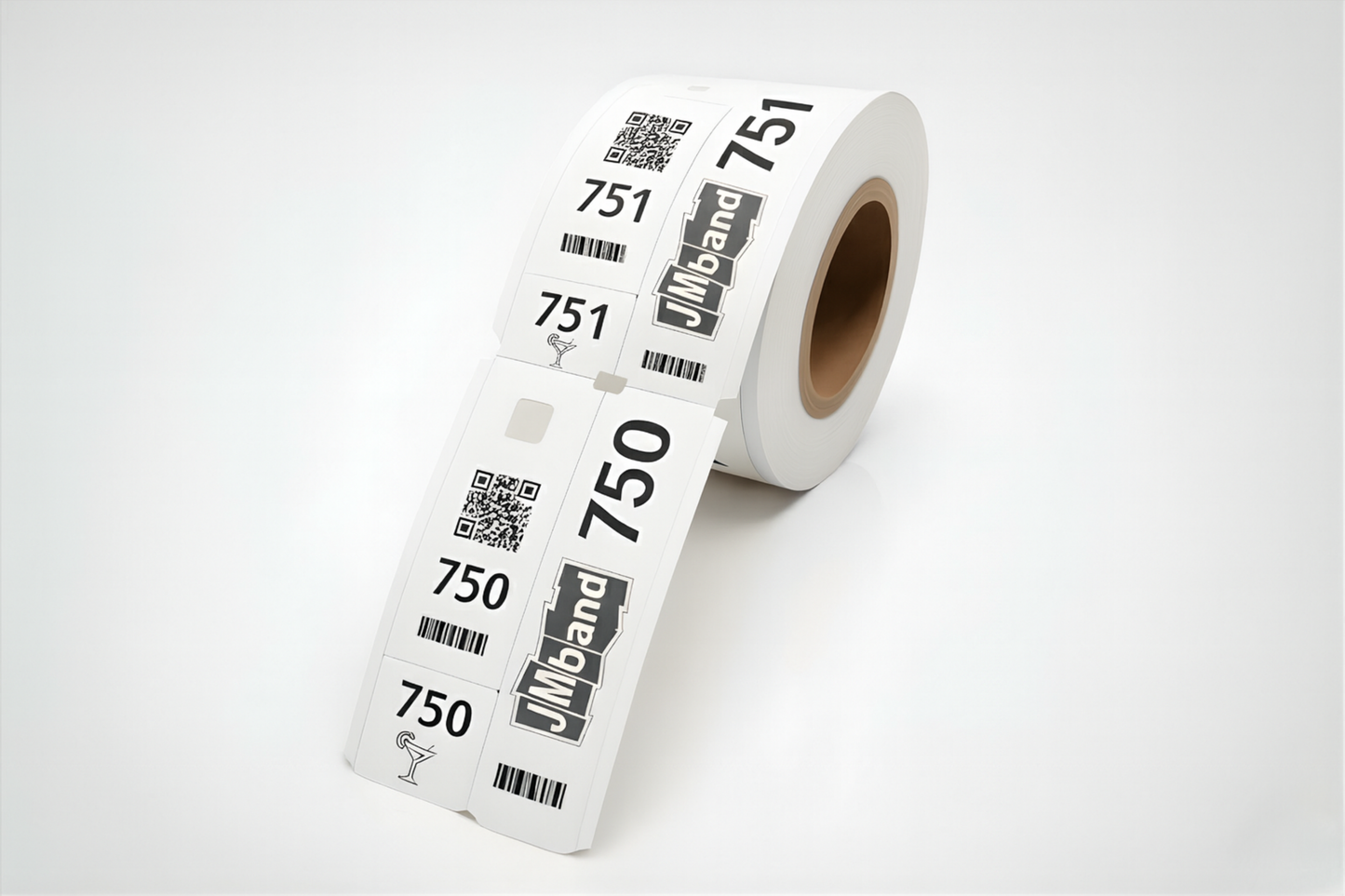 3-delige garderobekaartjes met print