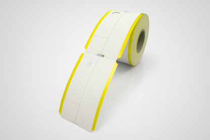 Billets de vestiaire thermique en 3 parties en rouleau