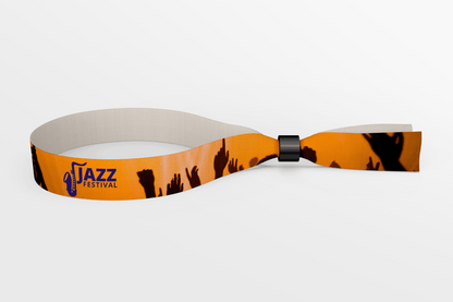 Printed Fabric Wristband Fabric Wristbands JM Band® 