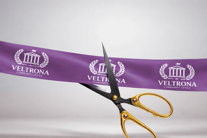 Ruban d'Inauguration ECO Satin avec Impression