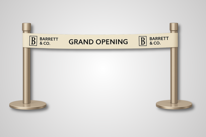Inauguratielint met print