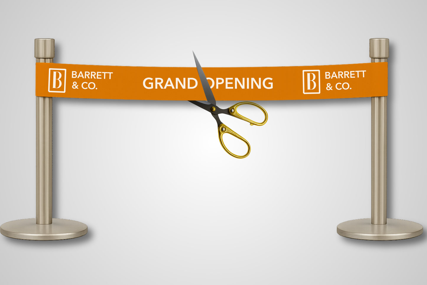 Inauguratielint met print