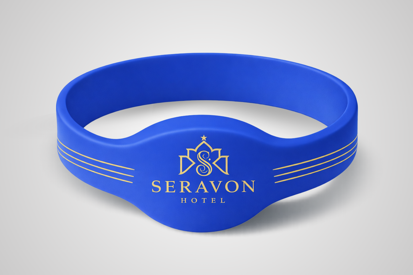 Bracelet en silicone NFC avec impression JM Band®.