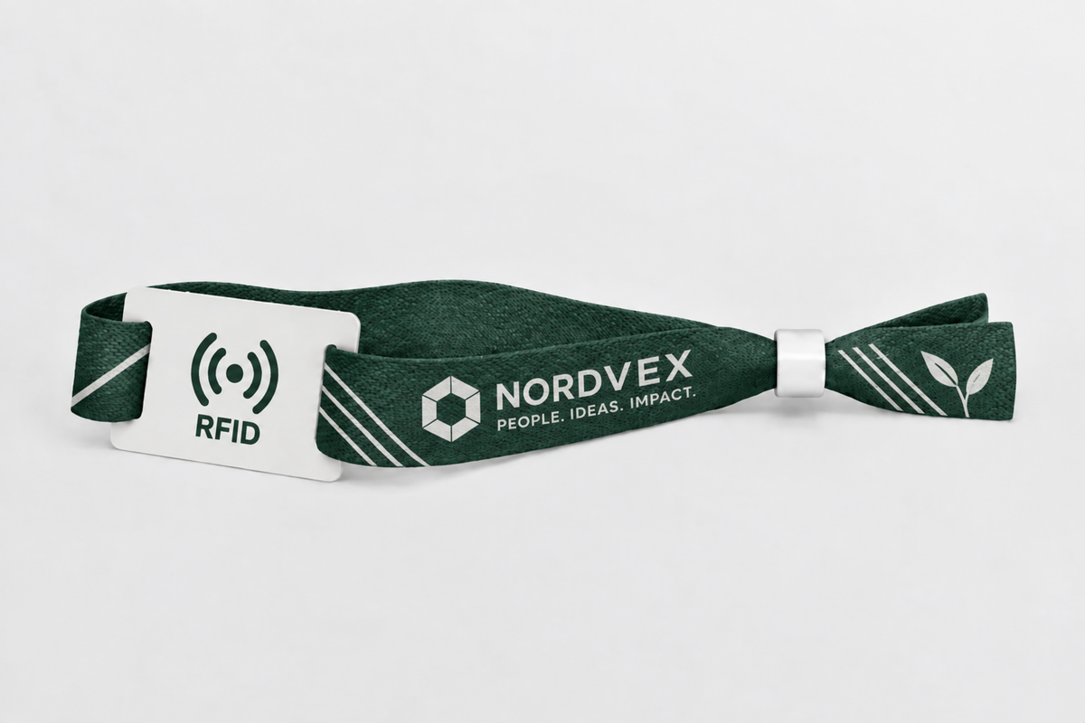 Bracelets RFID imprimés en tissu de bambou