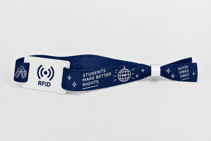 Bracelets RFID imprimés en tissu de bambou