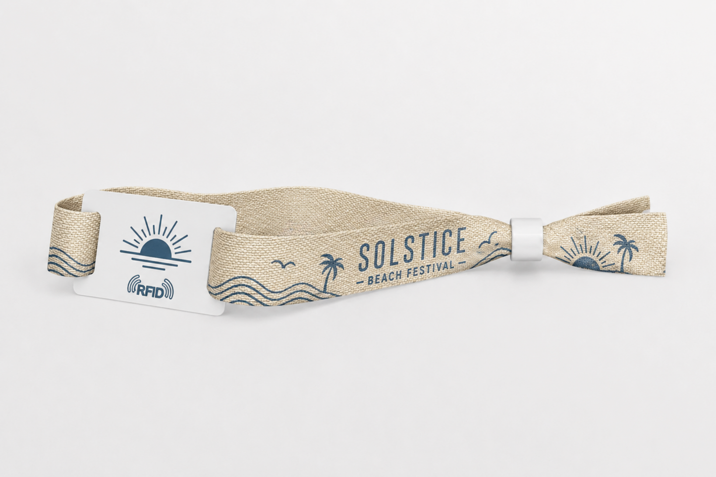 RFID Cotton Wristbands with Print