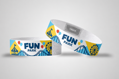Bracelets papier RFID – impression couleur et Mifare UL EV1