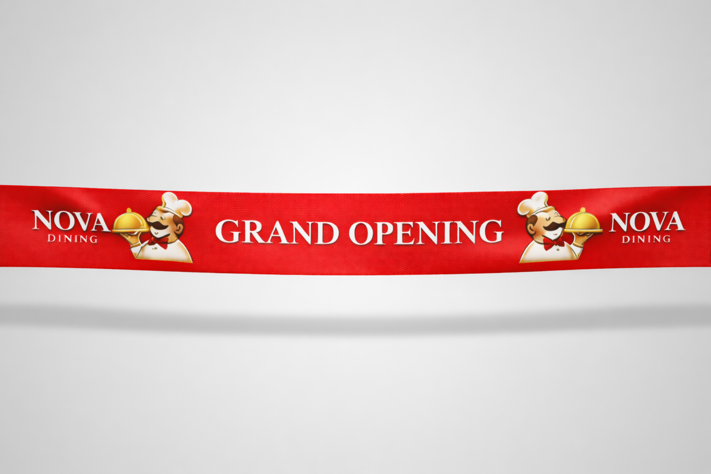 Inauguratielint met kleurenprint