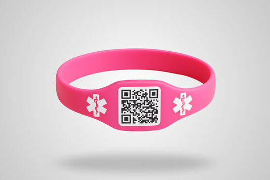 Bracelets en silicone avec code QR