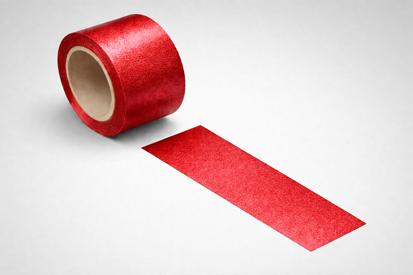 Breed cadeaulint in metallic rood van JM Band®.